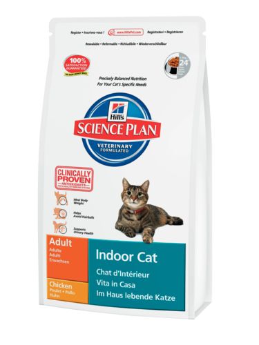 Корм Hill's Science Plan Adult Indoor Cat Курица для домашних кошек