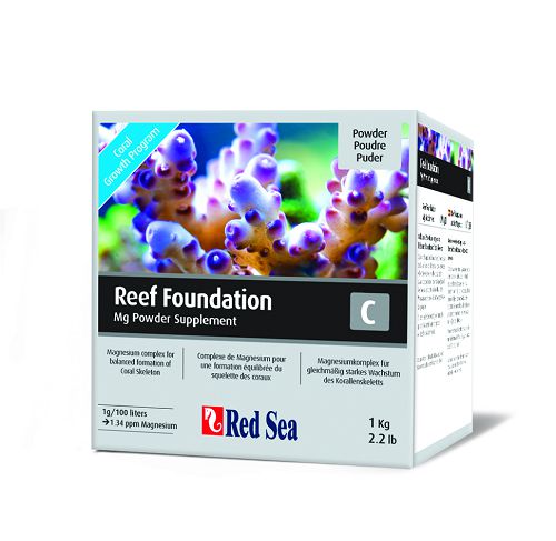 Red Sea "Reef Foundation C" добавка для роста кораллов, Mg, 1 кг