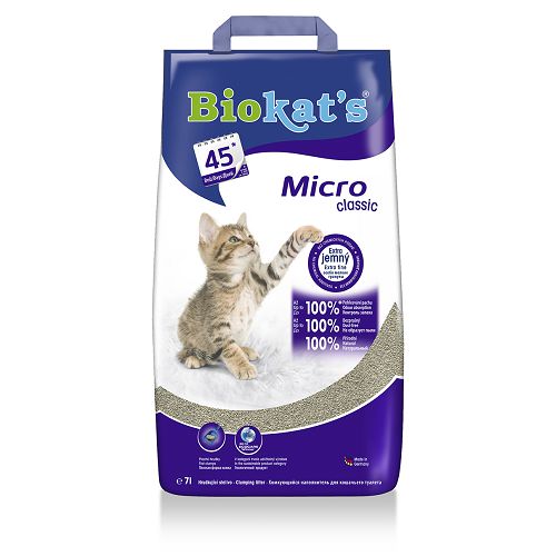 Наполнитель Biokat’s «Micro Classic» для кошачьего туалета