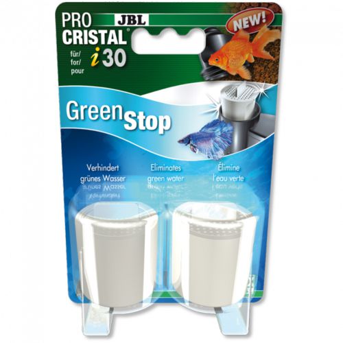 Специальный фильтрующий материал JBL ProCristal i30 GreenStop 2x для борьбы с цветением воды, 2 шт.