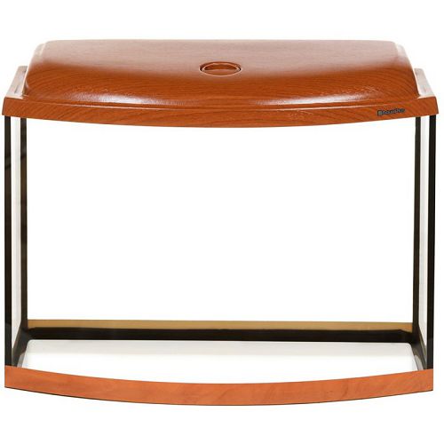 Аквариум AquaPlus фигурный, итальянский орех, 60х30х40 см, 70 л Аквариум AquaPlus фигурный, итальянский орех, 60х30х40 см, 70 л