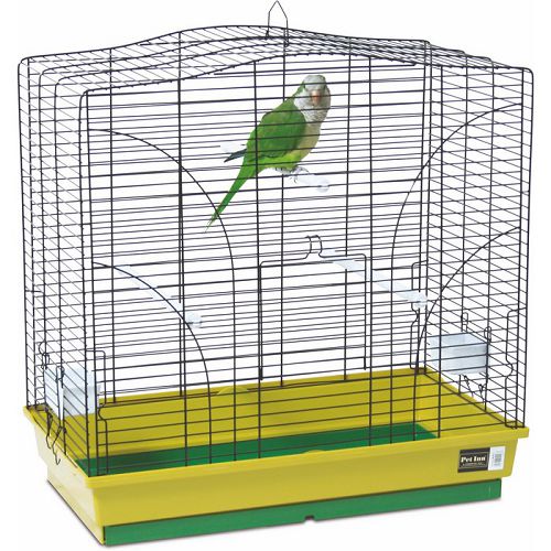 Pet Inn Клетка VIOLA для птиц, 2 большие кормушки, 2 жердочки, 65х36x66 см