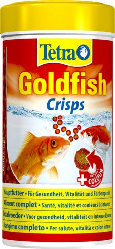 Tetra GoldFish Pro Crisps основной корм для золотых рыбок, чипсы 250 мл
