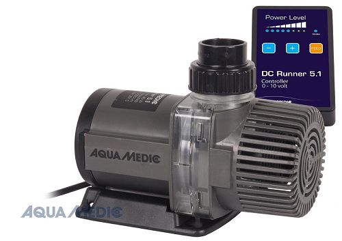 Помпа напорная Aqua Medic DC Runner 5.1 с контроллером мощности, 5000 л/ч, 40 Вт