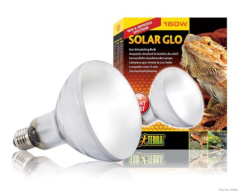 Exo Terra  Solar Glo газоразрядная ртутная лампа со встроенным балластом, 160 Вт