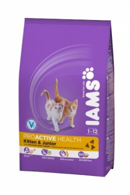 Корм IAMS Курица с рисом для котят