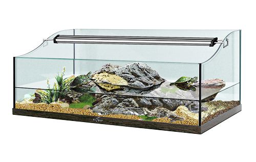 Террариум Biodesign TURT-HOUSE AQUA 85 для водных черепах, 92 л, 85x45x36 см