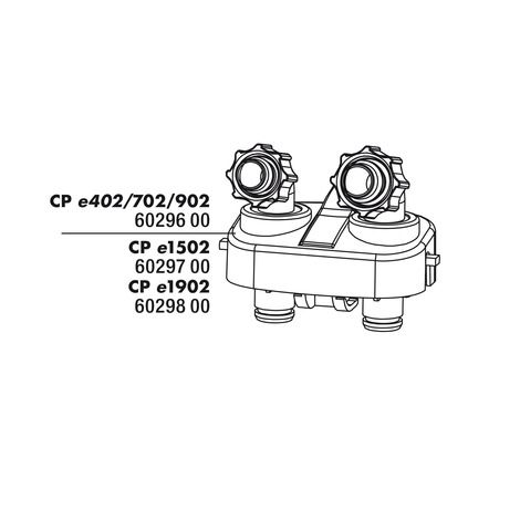 Блок подключения шлангов JBL CP e402/702/902 Hose connection block для внешнего фильтра