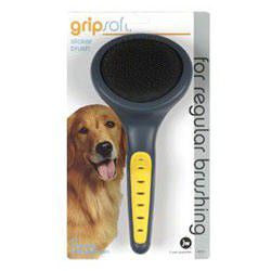 Щетка-пуходерка J.W. Grip Soft Slicker Brush для собак, большая