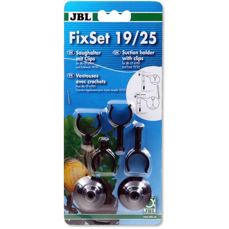 Присоски JBL FixSet 19/25 для крепления трубок и шлангов внешнего фильтра CP e190x