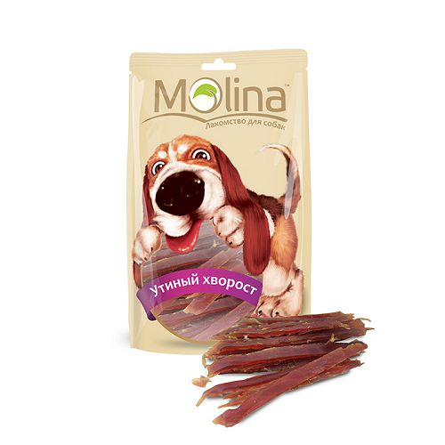 Лакомство Molina «Утиный хворост» для собак, 80 г