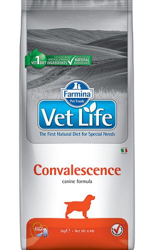 Диета FARMINA Vet Life Dog Convalescence для собак в период выздоровления, 2 кг