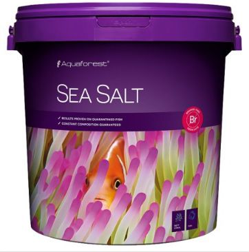 Sea salt Aquaforest морская соль для аквариумов с рыбой и мягкими кораллами, 22 кг