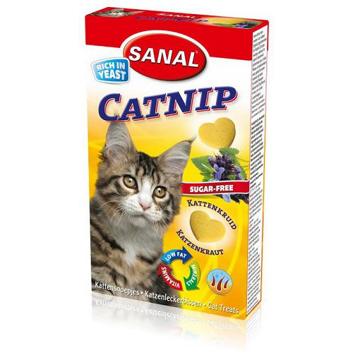 SC1800 SANAL Сatnip Антистрессоввые витамины для кошек, 30 г
