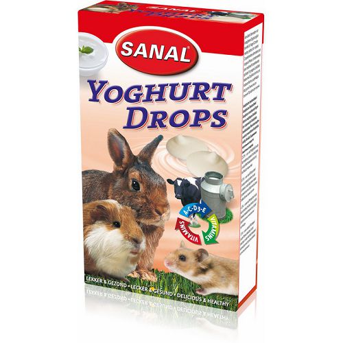 SK7200 SANAL Yoghurt Drops Йогуртовые Дропсы для грызунов, 45 г