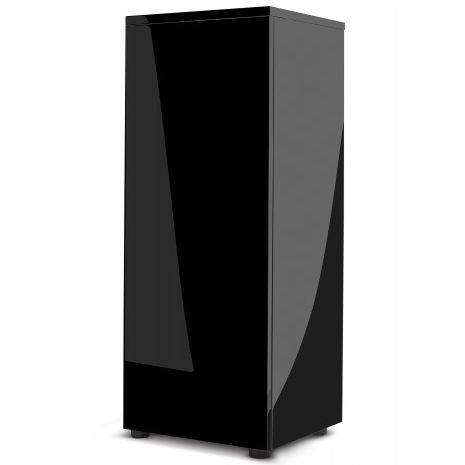 Подставка под AQUAEL Glossy 50 черная, дсп, 1 дверца, 50х50х90 см