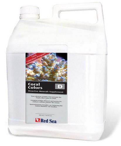 Red Sea Coral Colors D добавка микроэлементов для кораллов, 5 л