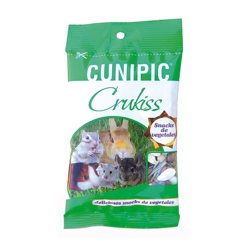 Лакомство CUNIPIC «Crukiss Vegetables» с овощами для грызунов, 75 г