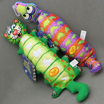 Игрушка FatCat Water Bottle Crunchers Dog Toy Зверушка с хрустящей бутылкой внутри, большая, мягкая, для собак