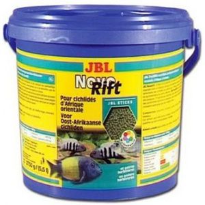 JBL NovoRift корм для растительноядных восточноафриканских цихлид, палочки 5,5 л JBL NovoRift корм для растительноядных восточноафриканских цихлид, палочки 5,5 л
