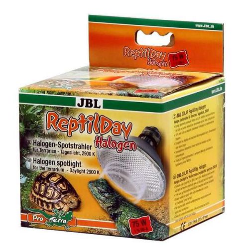 Галогеновая лампа JBL ReptilDay Halogen для террариума, 75 Вт