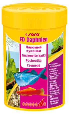 Корм Sera FD DAPHNIEN сублимированная дафния, 100 мл