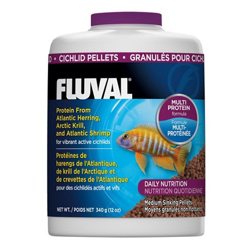 Fluval корм для цихлид, гранулы 750 мл от интернет-магазина STELLEX AQUA