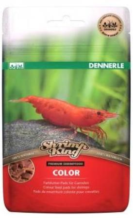Dennerle ShrimpKing Color пластинки для яркой окраски креветок, 30 г