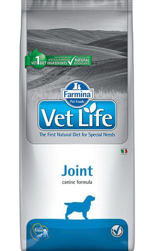 Диета FARMINA Vet Life Dog Joint для собак при заболеваниях опорно-двигательного аппарата, 12 кг