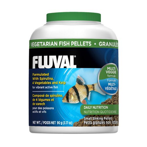 Fluval корм для растительноядных рыб, гранулы 200 мл от интернет-магазина STELLEX AQUA