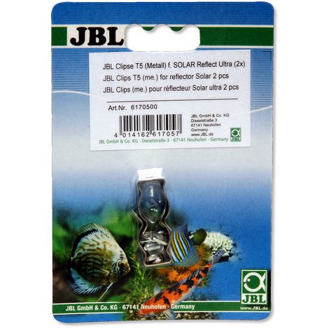 Металлическая клипса JBL Clips T5 metal для крепления отражателя к лампе Т5, 2 шт.