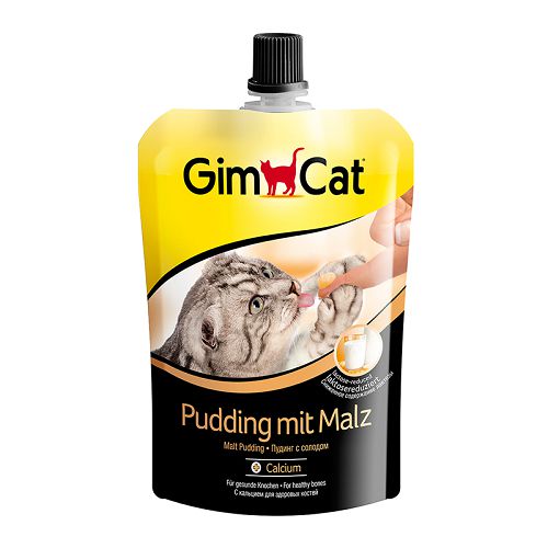 Пудинг Gimpet с солодом для кошек, 150 г