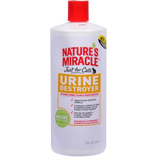 Уничтожитель мочи Natures Miracle Jast For Cats Urine Destroyer для кошек, 946 мл