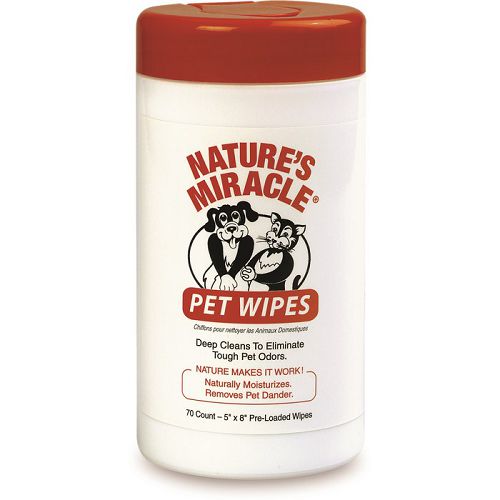 NM Pet Wipes Салфетки влажные очищающие для собак и кошек, 70 шт.