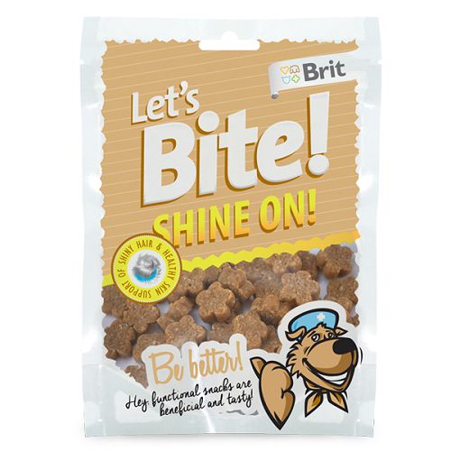 Лакомство Brit Let's Bite Shine On "Сияние" для собак, 150 г