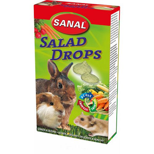 SK7300 SANAL Salad Drops Овощные дропсы для грызунов, 45 г