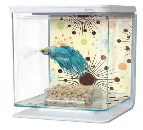 Marina Betta Kit Boy Fire Works аквариум пластиковый, 2 л