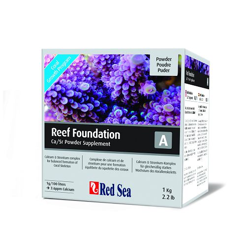 Red Sea "Reef Foundation A" добавка для роста кораллов, Ca/Sr, 1 кг
