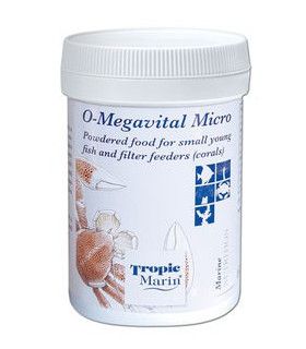 Добавка Tropic Marin O-MEGAVITAL Micro для кораллов и мелких мальков, 60 г
