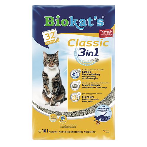 Наполнитель Biokat’s «Classic 3 в 1» для кошачьего туалета