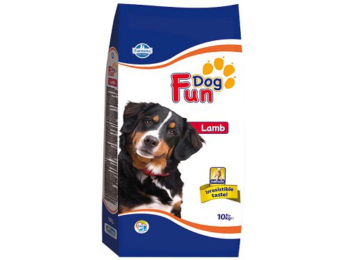 Корм FARMINA FUN DOG LAMB Ягненок для взрослых собак, склонных к пищевой аллергии, 10 кг