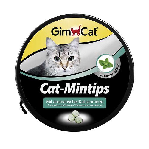 Лакомство Gimpet "Cat-Mintips" витаминизированное для кошек, с кошачьей мятой