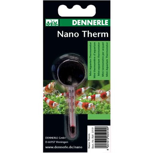 Термометр Dennerle Nano погружной, стеклянный, для нано аквариумов