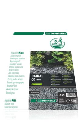Натуральный гравий Dennerle Nature Gravel PlantaHunter Baikal для аквариума, фракция 3-8 мм