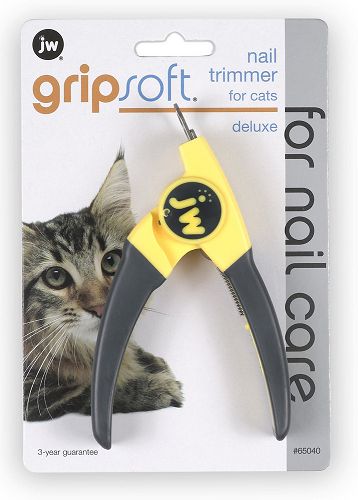 Когтерез-гильотина J.W. Grip Soft Deluxe Nail Trimmer для кошек