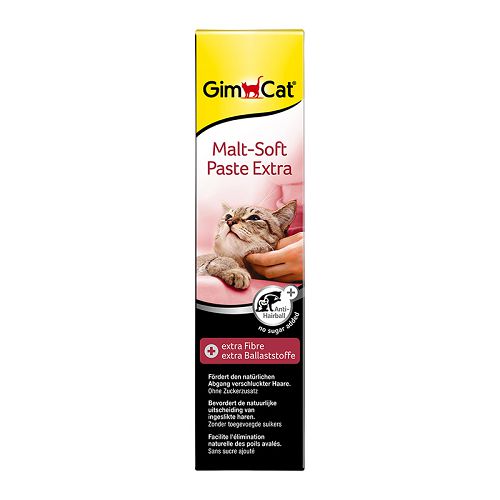 Паста Gimcat "Malt-Soft-Extra" для вывода шерсти для кошек
