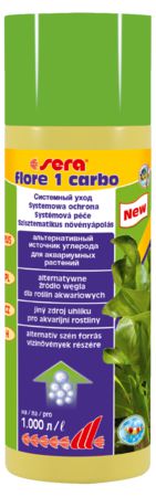 Удобрение Sera FLORE 1 CARBO для растений, 250 мл