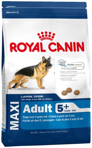 Корм Royal Canin MAXI Adult 5+ для собак крупных пород старше 5 лет