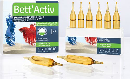 Bett`Activ кондиционер водопроводной воды для бойцовых рыбок, 12 шт.