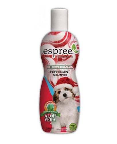 Шампунь Espree HP Peppermint Candy Cane Shampoo "Мятный леденец" для собак и кошек, 355 мл